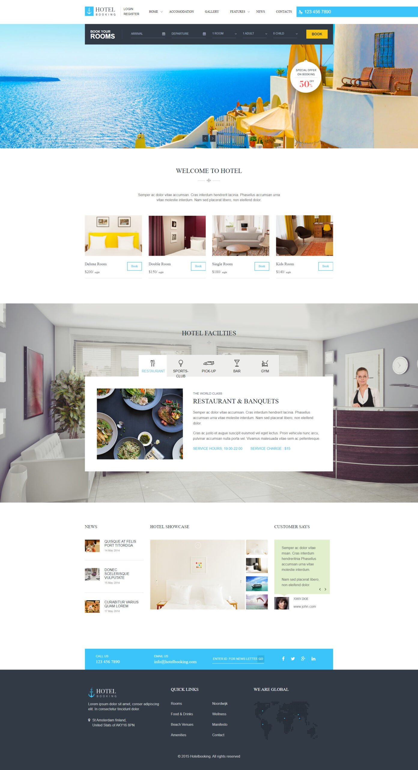 webdesign hotel website portfolio